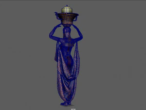 cleopatra statue 3D Model