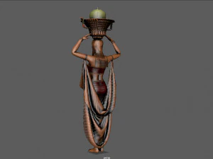 cleopatra statue 3D Model