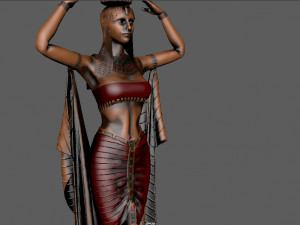 cleopatra statue 3D Модель
