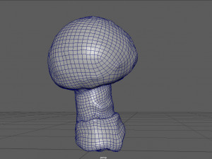 mushroom amanita Modello 3D