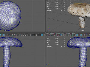 mushroom 4 Modelo 3D