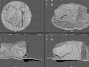 moss rock 3D Model