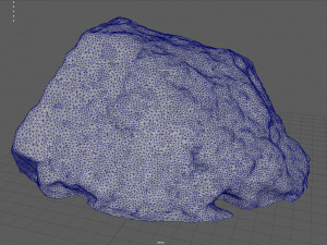 moss rock 2 3D Model