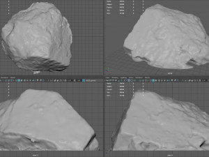 moss rock 2 3D Model