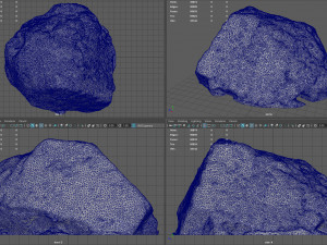 moss rock 2 3D Model