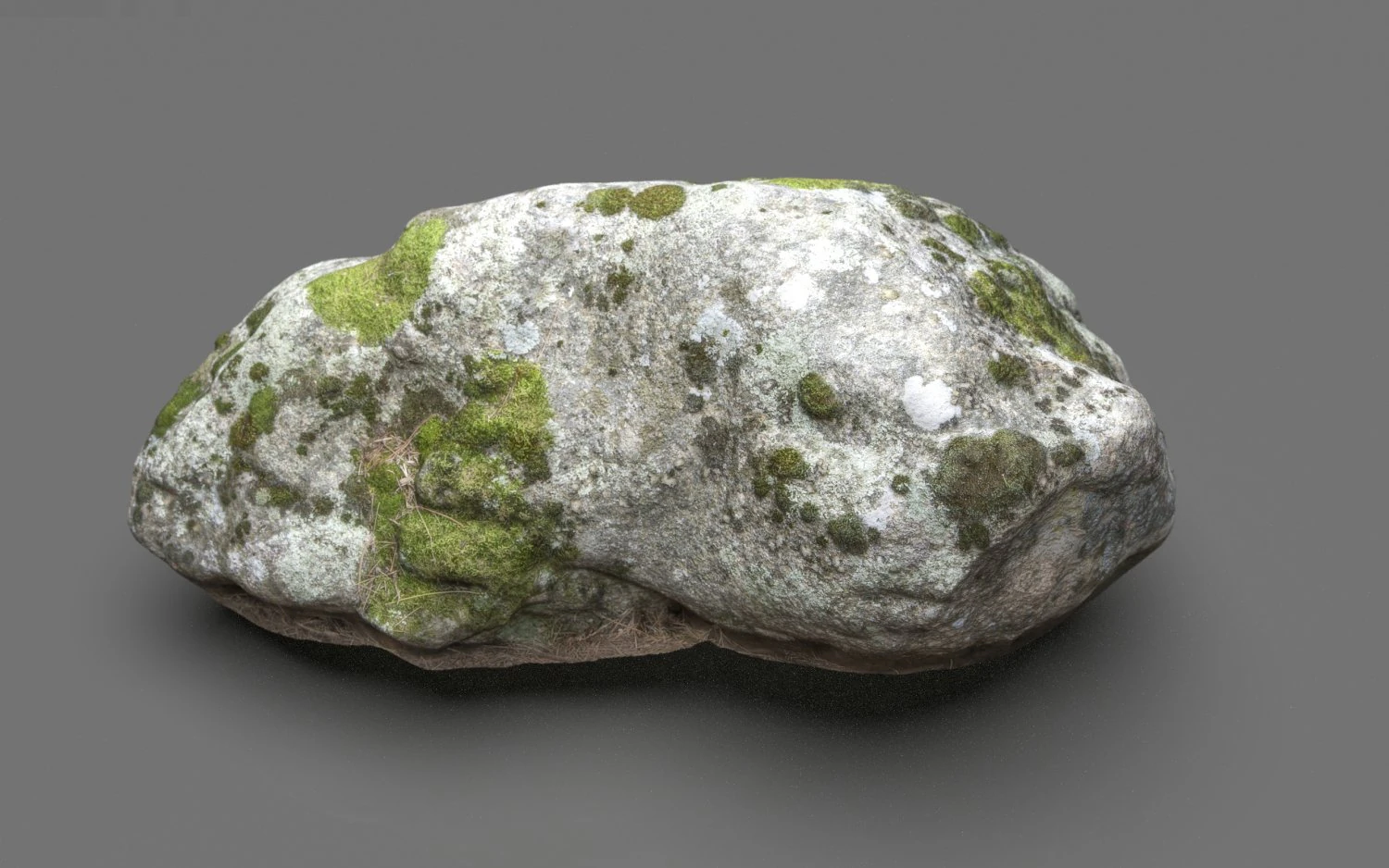 moss rock 3 3D Model .c4d .max .obj .3ds .fbx .stl .blend
