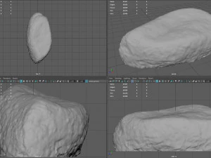 moss rock 5 3D Model