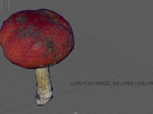 mushroom 8 3D 模型