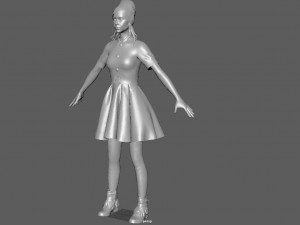 christmas elf 3D 모델