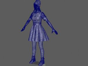 christmas elf 3D 모델