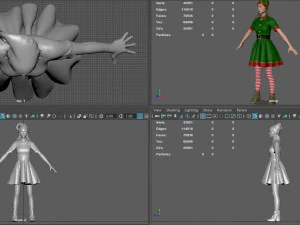 christmas elf 3D Model