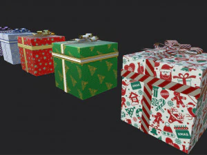 huidige doos 3D Model