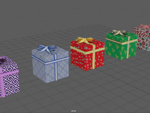 huidige doos 3D Model