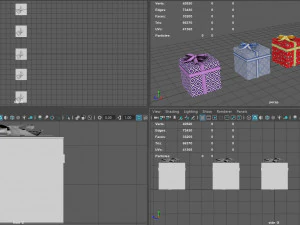 huidige doos 3D Model