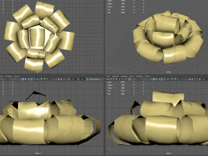 gift bow 3D Model