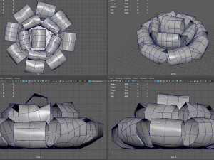 gift bow 3D Model
