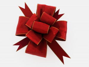 gift bow 3D 模型