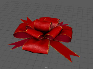 gift bow 3D 模型