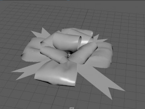 gift bow 3D 模型