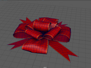 gift bow 3D 模型