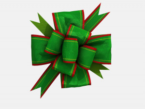 gift bow 2 Modelo 3D