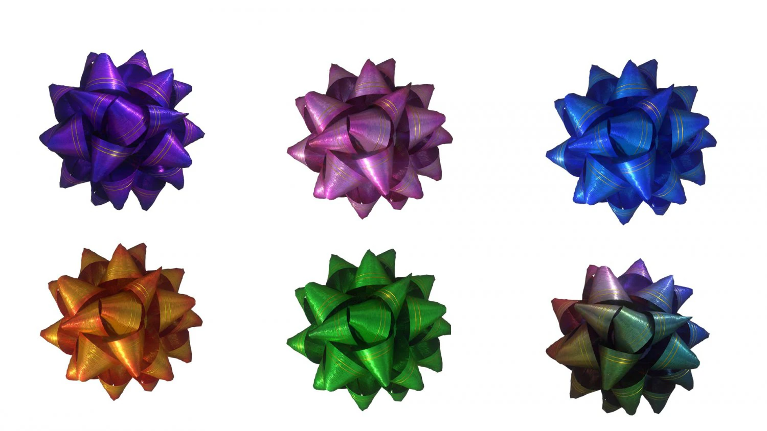 gift bow 4 3D Model .c4d .max .obj .3ds .fbx .stl .blend 