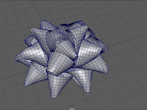 gift bow 4 3D Модель