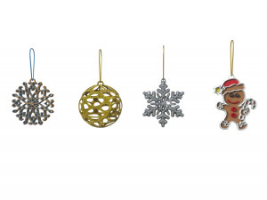 christmas decoration Model 3D