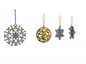 christmas decoration Model 3D