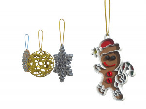 christmas decoration Model 3D