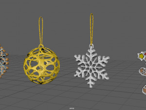 christmas decoration Model 3D