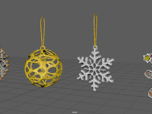 christmas decoration 3D Model
