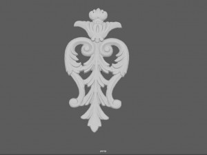 ornament 3D Baskı Modeli