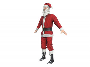 santa claus Model 3D