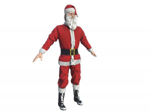 santa claus 3D-Modell