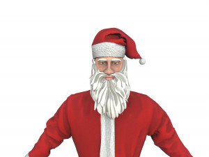 santa claus 3D-Modell