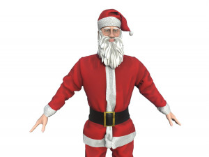santa claus 3D-Modell
