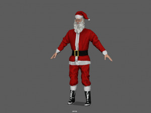 santa claus 3D-Modell