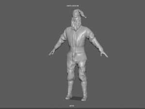 santa claus 3D-Modell