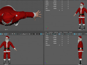 santa claus 3D-Modell