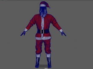 santa claus 3D-Modell