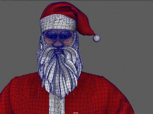 santa claus 3D-Modell