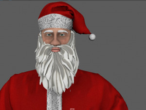 santa claus 3D-Modell