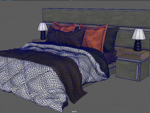 bedroom 3Dモデル