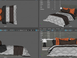 bedroom 3Dモデル