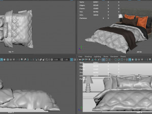 bedroom 3Dモデル