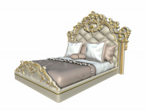 bedroom ancient Modelo 3D