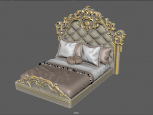 bedroom ancient 3D Model