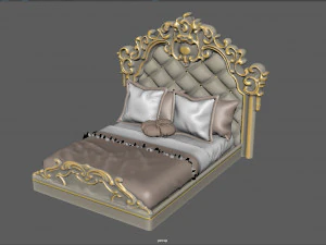 bedroom ancient 3D Model