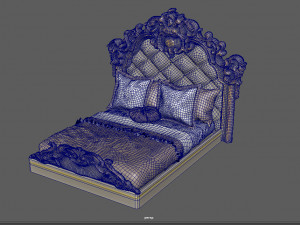 bedroom ancient 3D Model